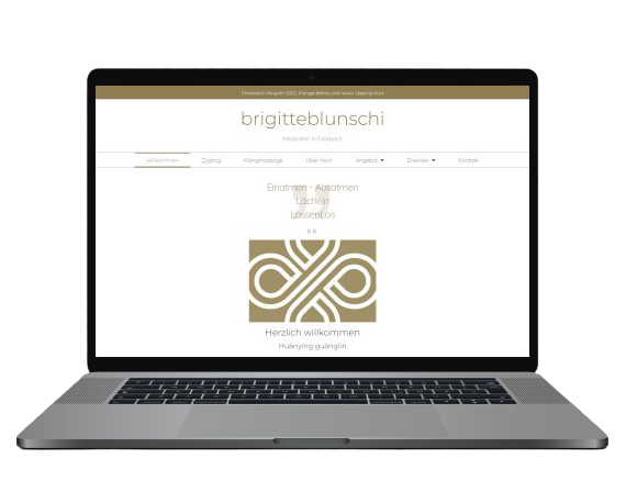 Webdesign für Brigitte Blunschi, Qigong in Fislisbach